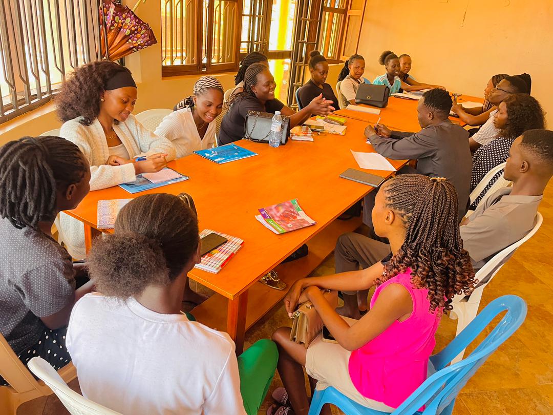 Peer learning and engagement session at JM-CCER in Kansanga